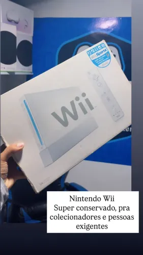 Nintendo WII sports super conservado, com caixa, funcionando perfeitamente, estado de novo