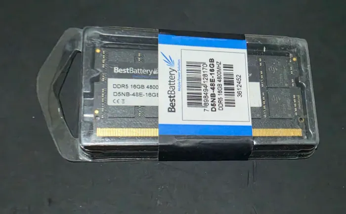 Memoria ddr5 16gb 4800mhz