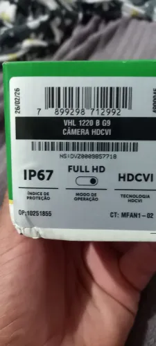 Camera intelbras full hd 1220