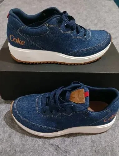Tênis Coca-Cola Jeans Tamanho: 38