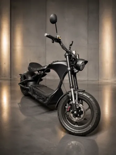 Moto Harley Chopper Elétrica 4000 W (Mangosteen)
