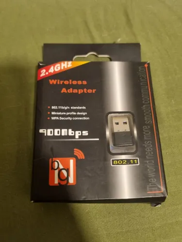Mini Adaptador USB Wi-Fi 900Mbps