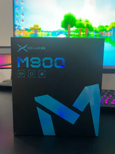 Mouse Delux m900 pro sensor PAW3395, 8K poling