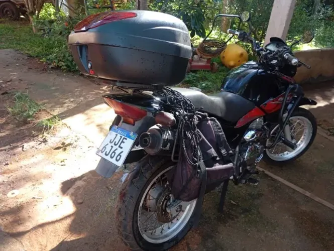 honda falcon nx 400 preta 2008