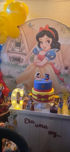 Painel Branca de Neve 1,50x1,50 com elástico