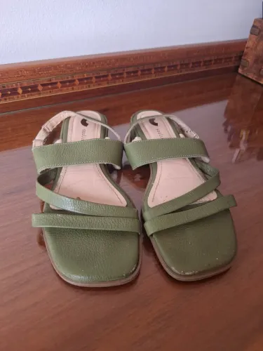 Sandália Soulier Verde