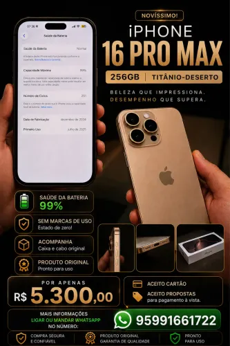 iPhone 16 Pro Max 256gb 