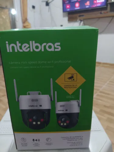 CÂMERA MINI SPEED DOME WI-FI PROFISSIONAL INTELBRAS