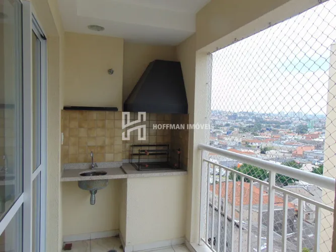 Apartamento de 70m² com 02 dormitórios, 01 suite, varanda gourmet e 01 vaga no bairro Fund