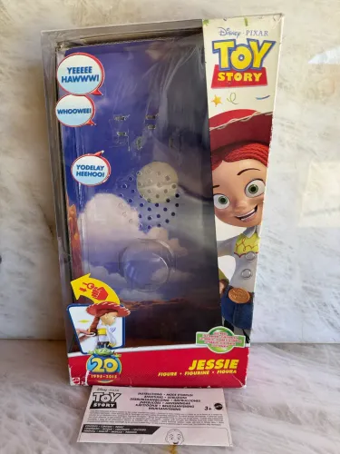 Caixa original Jessie Mattel com manual