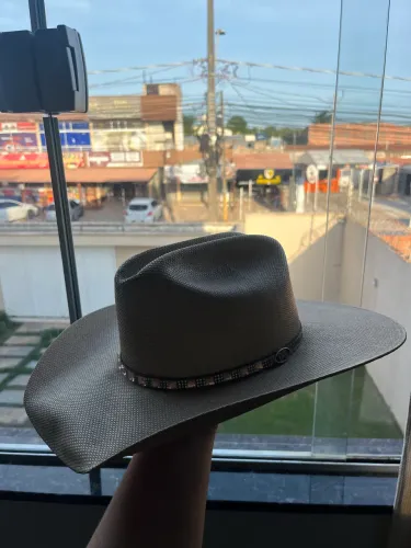 Chapeu Country Com Strass Bronze Dallas