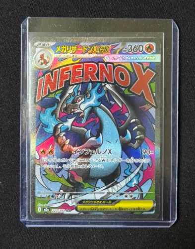 Carta Pokémon Mega Charizard X EX JP NM