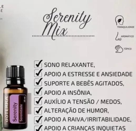 Óleo essencial Serenity - 15ml