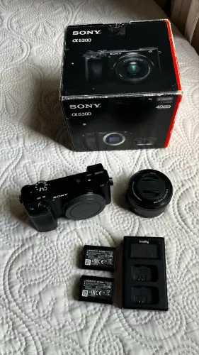 Sony a6300 com lente 16 50 mm