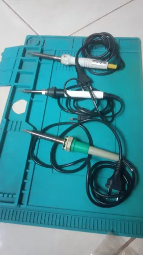 Ferros De Solda 220V Usados + Insumos etc