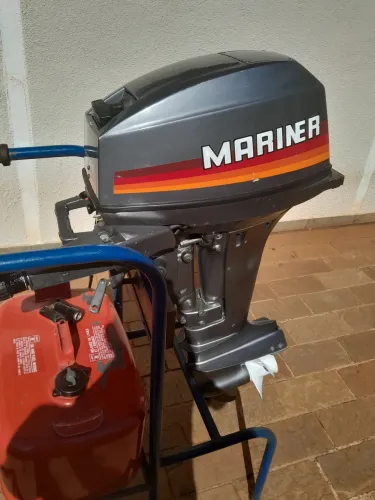 Barco + motor + carreta