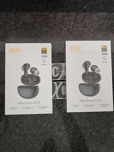 Fone QCY Melobuds N70 ANC Multiponto Lacrado original
