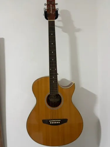 Violão Eletroacústico Aço Strinberg SA200C NT (Natural)