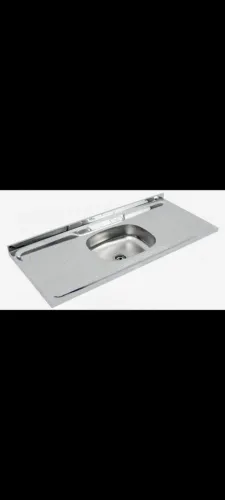Pia inox de 1 Metro e Meio