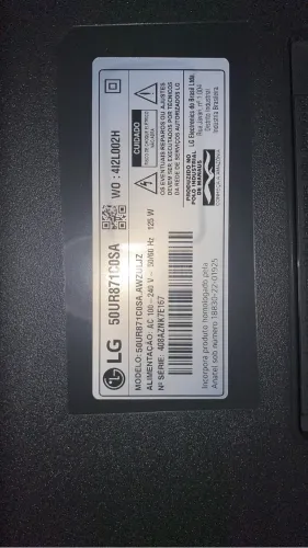 Tv para retirada de peças