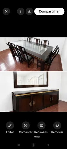 Mesa de Jantar Retrô em Perfeito Estado de 1992 Raridade