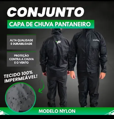 Capa de chuva PANTANEIRO nylon