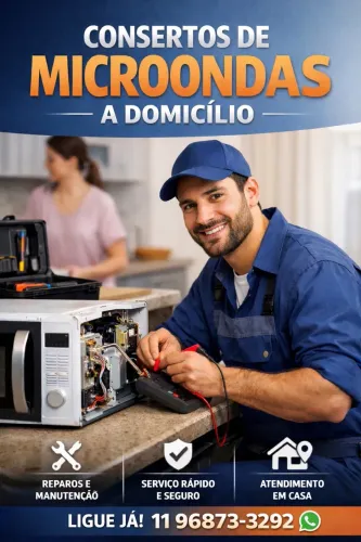 Conserto de eletrodomésticos a domicílio 