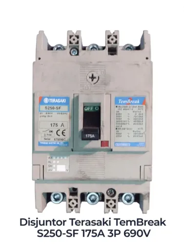 Disjuntor Terasaki f S250-SF 175A 3P 690V*