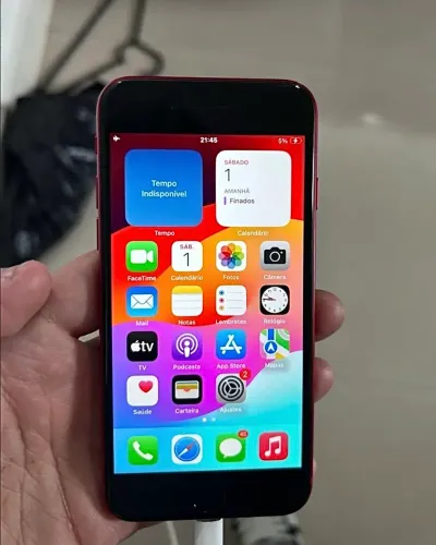 iPhone SE 64Gb Vermelho 