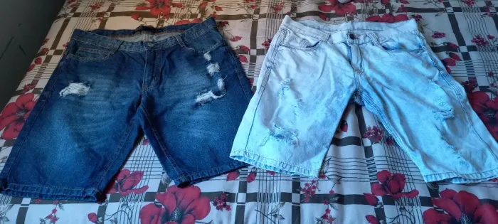2 bermudas masculina elsa tam 42  ..há mais modelos e tamanhos zap 11- *