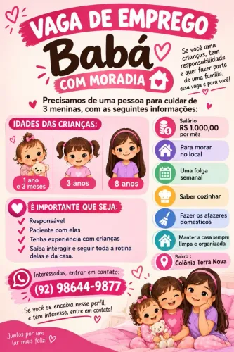 Babá para morar