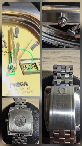 Omega Constellation revisado com garantia