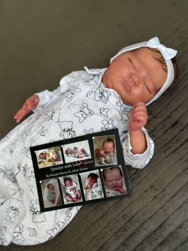 Bebê reborn kit Quinlyn Original
