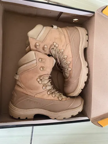 Bota coturno Acero Couro Tiger Pró Desert