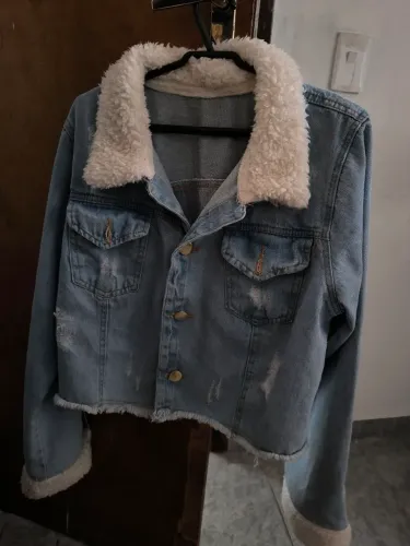 Jaqueta jeans feminina tamanho M