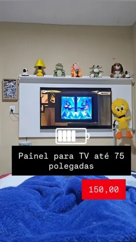 Painel para TV até 75 polegadas