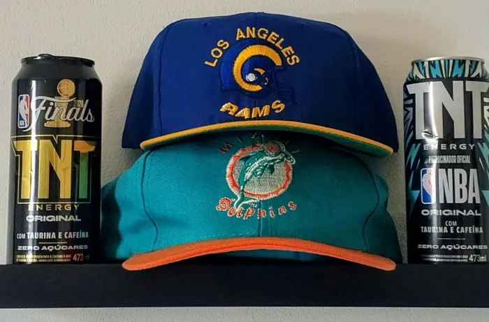 Bonés vintage anos 90 NFL