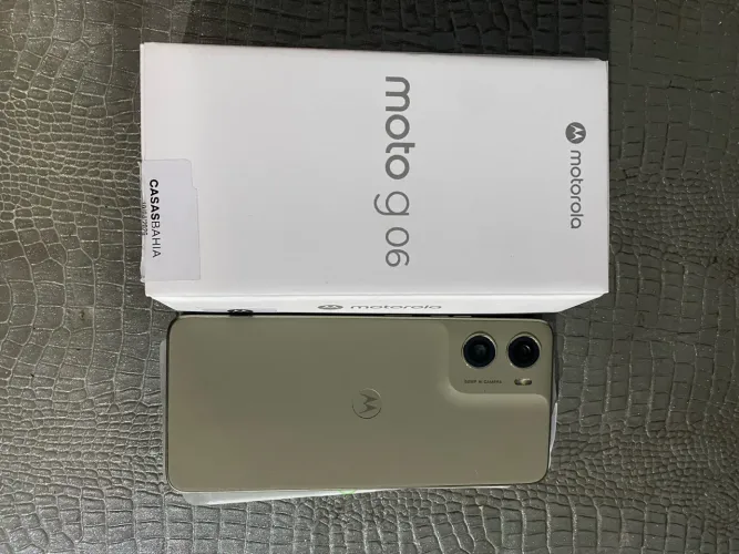 Celular moto g 06 256gb novo na caixa