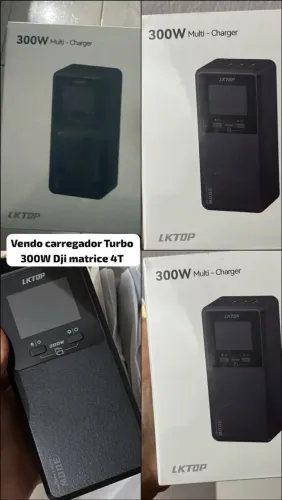 VENDO CARREGADOR TURBO 300W PARA DJI MATRICE 4/E 4T