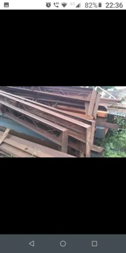 Estrutura metálica reforçadas 6m