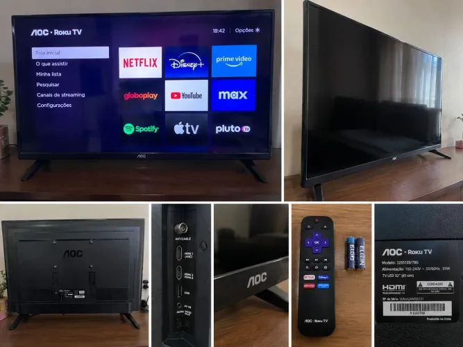 TV 32 POLEGADAS AOC ROKKU