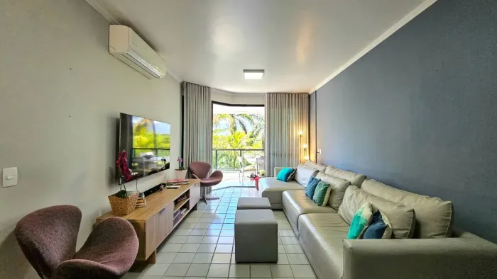 Apartamento com 3 dormitórios para alugar, 115 m² por R$ 2.000/dia - Riviera Módulo 04 - B