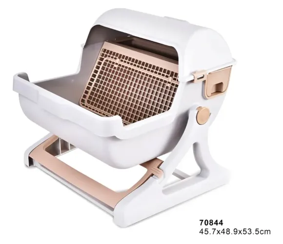 Banheiro para gatos Chalesco Easy Clean - Tamanho Grande.