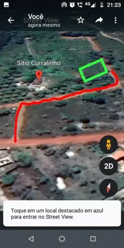 Vendo terreno em Curralinho linha verde