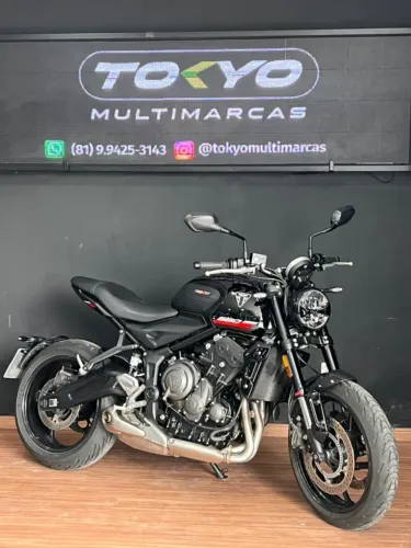 TRIUMPH TRIDENT 660 - APENAS 2.004 KM! - GRUPO TOKYO MOTOS