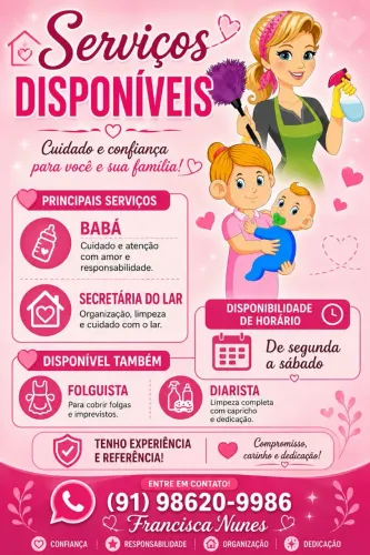 Disponível para contratação imediata