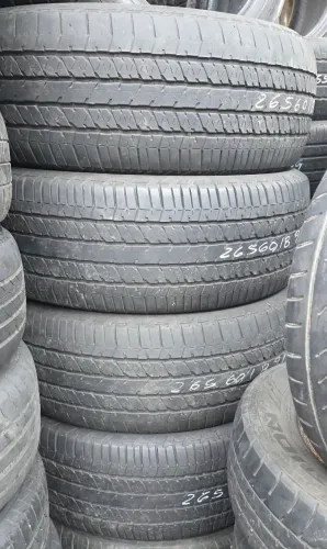 Jogo de pneu 265 68 18 Bridgestone usado Hilux L200 S10 Ranger Amarok