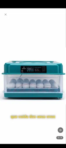 Vende-se chocadeira com ovoscopio cabe até 30 ovos .