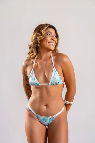 Biquíni Bronze Estampado
