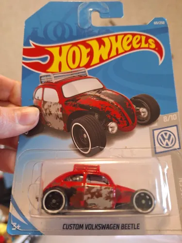 Hotwheels Custom Volkswagen Beetle novo
